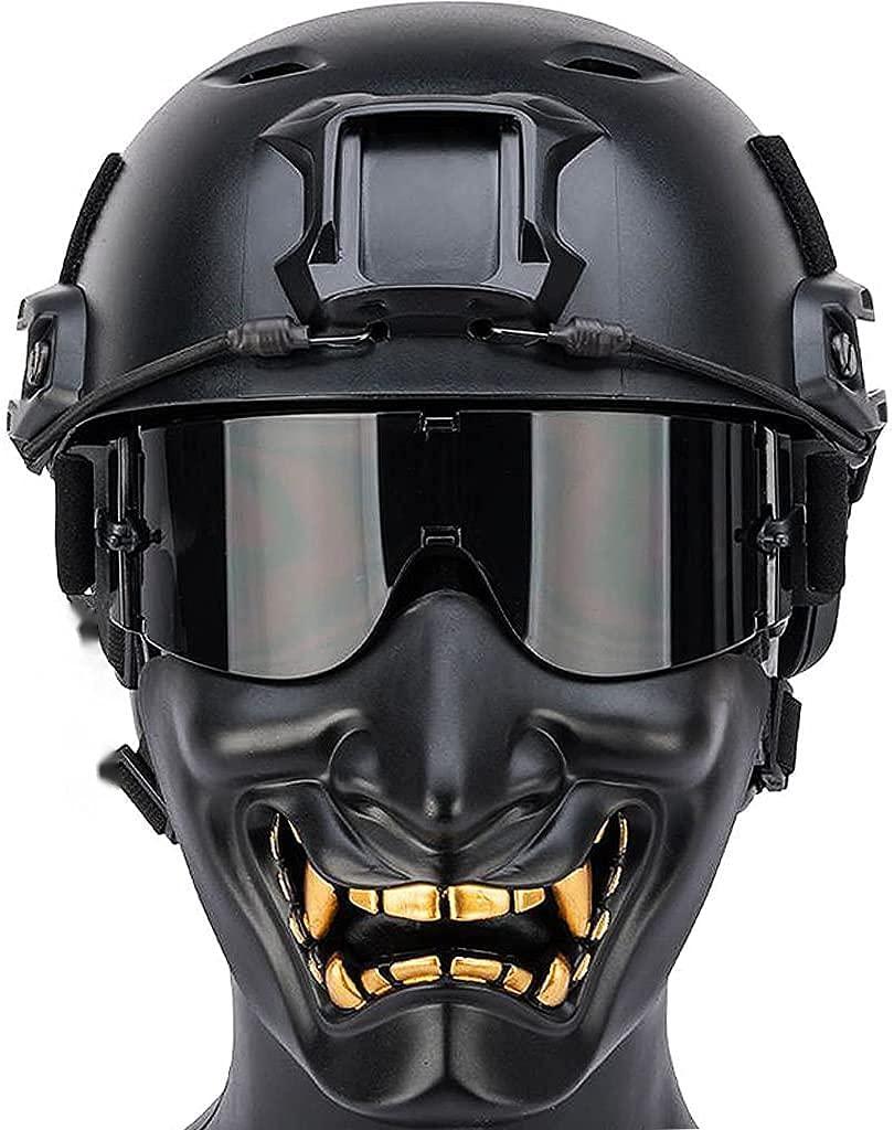 Amazon.com : Tactical Fast Helmet, Evil Demon Monster Kabuki